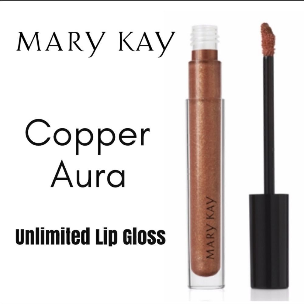 MARY KAY UNLIMITED LIP GLOSS IN COPPER AURA